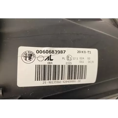 0060683987 фара передняя Alfa Romeo 159 2010