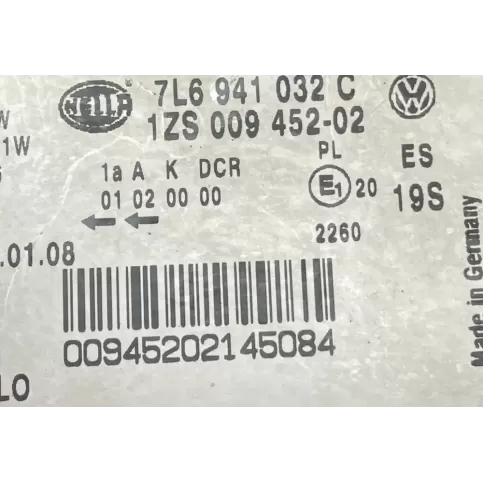 00945202145084 фара передняя Volkswagen Touareg I 2009