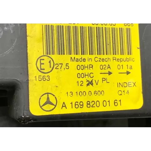0301197201 фара передняя Mercedes-Benz A W169 2006