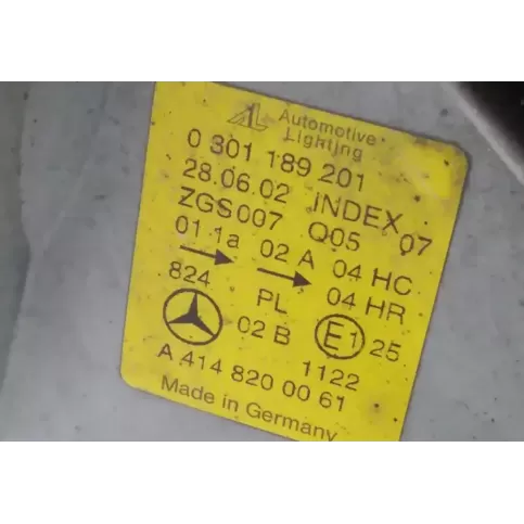 1305239069 фара передняя Mazda 626 2000