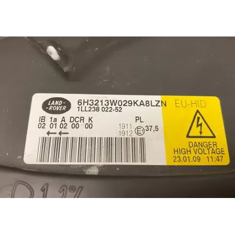 1LL23802252 фара передняя Land Rover Range Rover Sport L320 2009