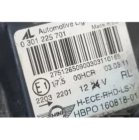 22032201 фара передня Mini One - Cooper Coupe R56 2011