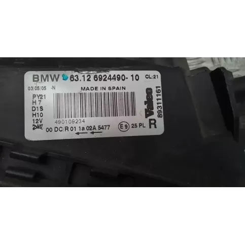 490109234 фара передня BMW 1 E81 E87 2007