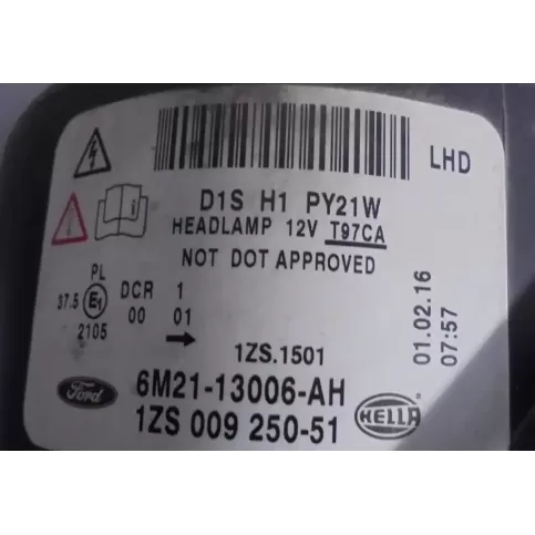 6M2113006AH фара передняя Ford Galaxy 2006