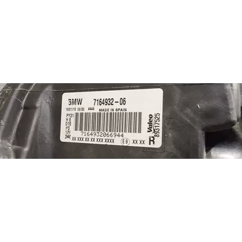 7164932066944 фара передня BMW 1 E81 E87 2011