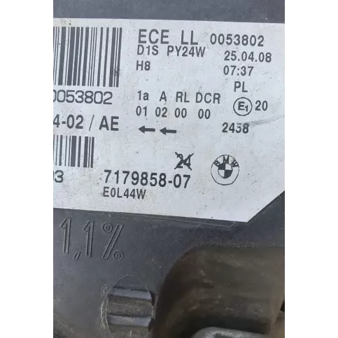 7179858 фара передня BMW X6 E71 2010