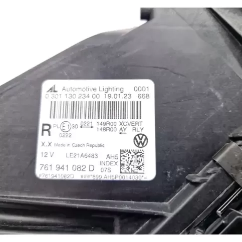 761941082D фара передня Volkswagen Touareg III 2017