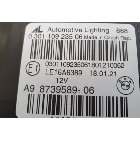 8739589 фара передня BMW 8 G15 2021
