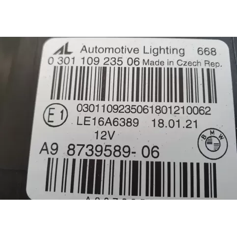 8739589 фара передня BMW 8 G15 2021