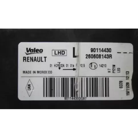 901144300697 фара передня Renault Sandero II 2017