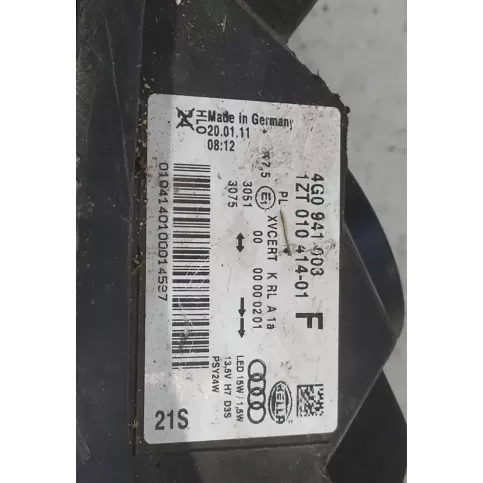 0104140100014597 фара передняя Audi A6 S6 C7 4G 2011