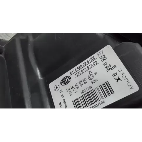 0108180200004164 фара передняя Mercedes-Benz A W176 2018