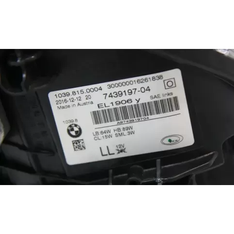 013946 фара передняя BMW 5 G30 G31 2017