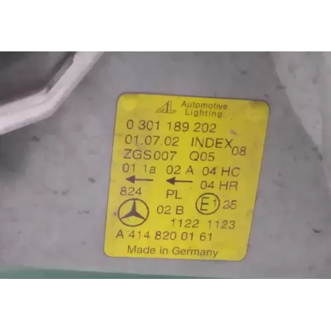 0301189202 фара передняя Mercedes-Benz Vaneo W414 2003