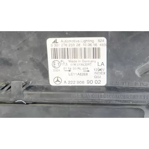 030127623328 фара передняя Mercedes-Benz S W222 2013