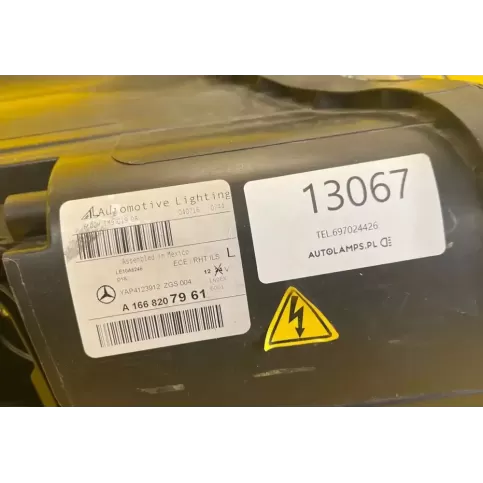 13067 фара передняя Mercedes-Benz GLE AMG (W166 - C292) 2015
