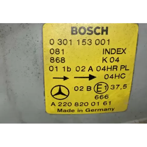 1592A04HB фара передняя Mercedes-Benz S W220 2001