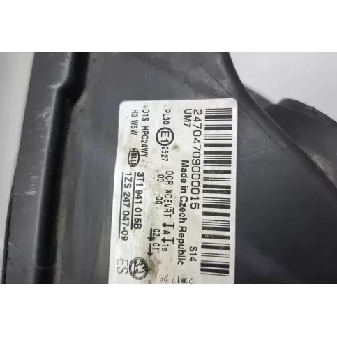 24704709000015 фара передня Skoda Superb B6 (3T) 2012