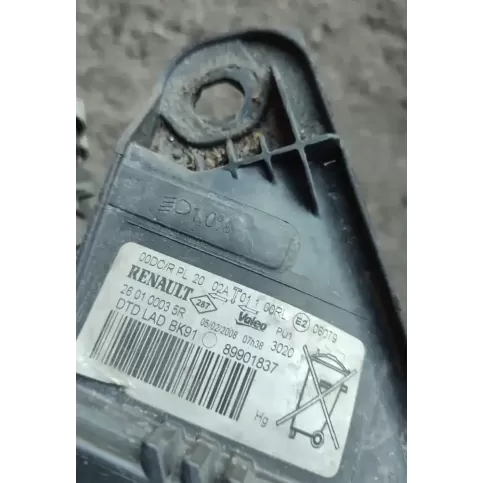 260100035R фара передняя Renault Laguna III 2008