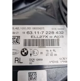 6554210000 фара передня BMW 7 F01 F02 F03 F04 2011
