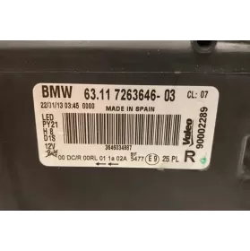 7263646-03 фара передня BMW 1 E81 E87 2013