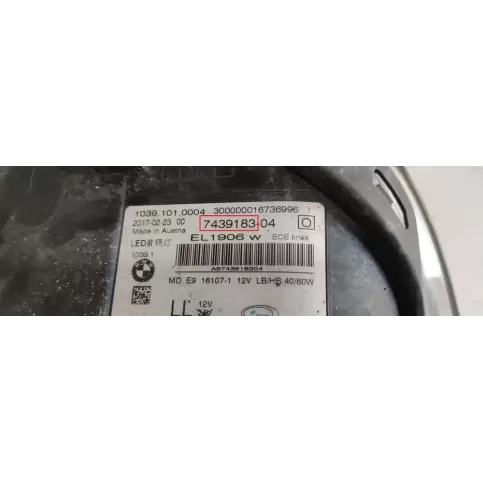 7439183 фара передняя BMW 5 G30 G31 2019