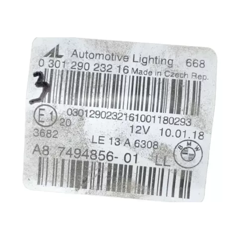 7494856 фара передня BMW 2 F45 2014