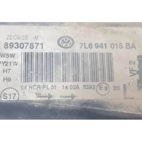 7L6941017BA фара передняя Volkswagen Touareg I 2002