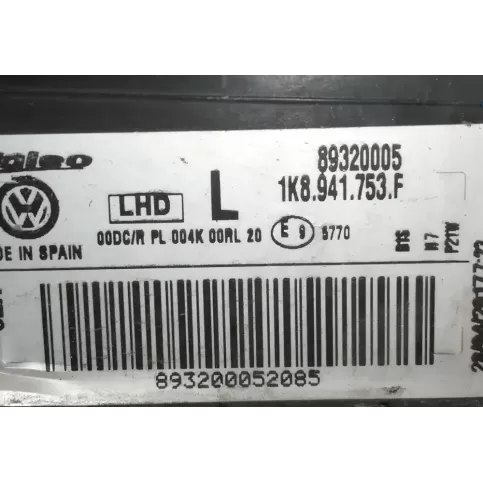 893200052085 фара передня Volkswagen Scirocco 2008