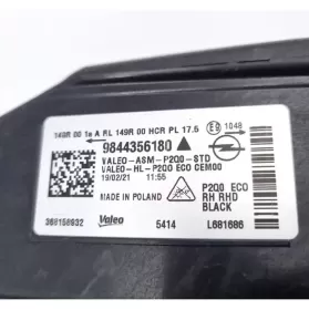 9844356180 фара передня Opel Mokka B 2022