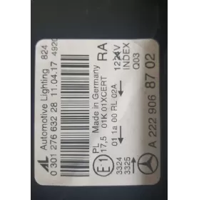 A2229068702 фара передняя Mercedes-Benz S W222 2015
