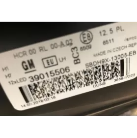 SBDX9X13006 фара передняя Opel Corsa E 2015