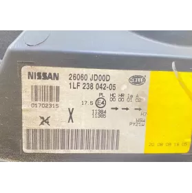 01702315 фара передняя Nissan Qashqai 2008