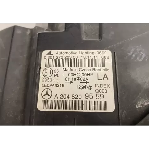 030127020300 фара передняя Mercedes-Benz C W204 2011