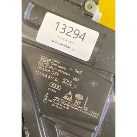 13294 фара передняя Audi A6 Allroad C8 2019