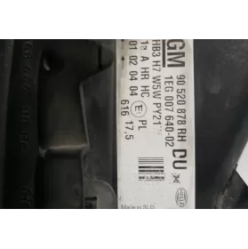 14844400 фара передняя Opel Astra G 1999