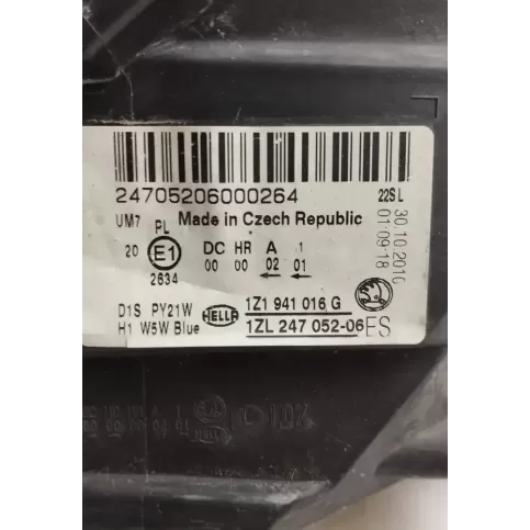 24705206000264 фара передня Skoda Octavia Mk2 (1Z) 2010