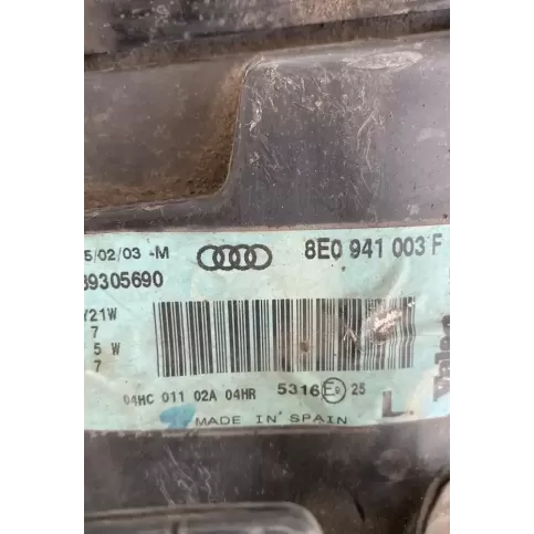 29395690 фара передня Audi A4 S4 B6 8E 8H 2003