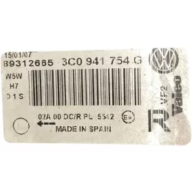 3C0941754G фара передняя Volkswagen PASSAT B6 2005