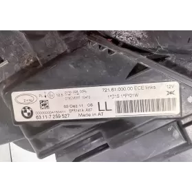 7259527 фара передня BMW 3 F30 F35 F31 2016
