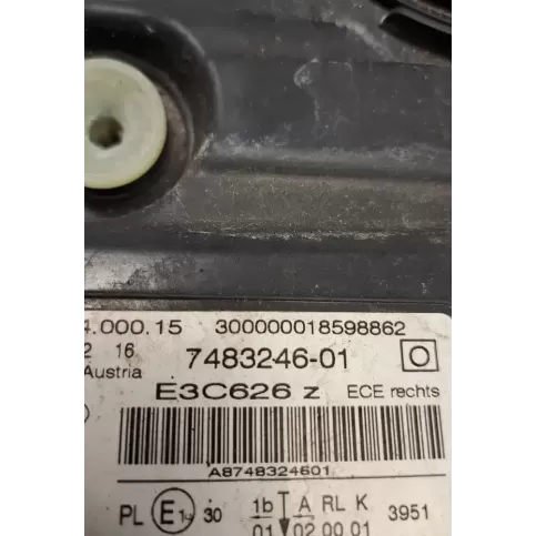 748324501 фара передня BMW 7 G11 G12 2016