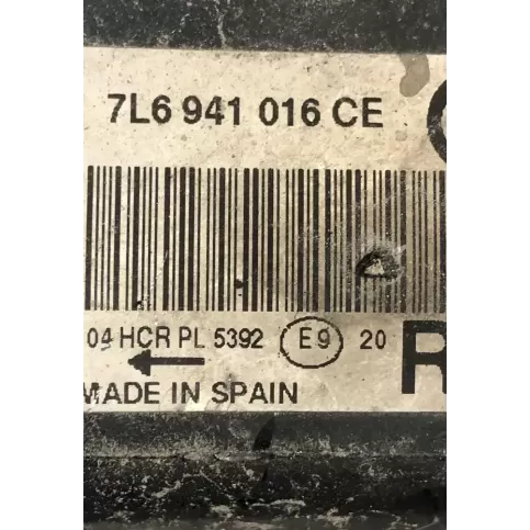 7L6941016CE фара передняя Volkswagen Touareg I 2004