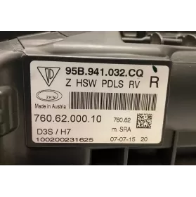 95B941032CQ фара передняя Porsche Macan 2015