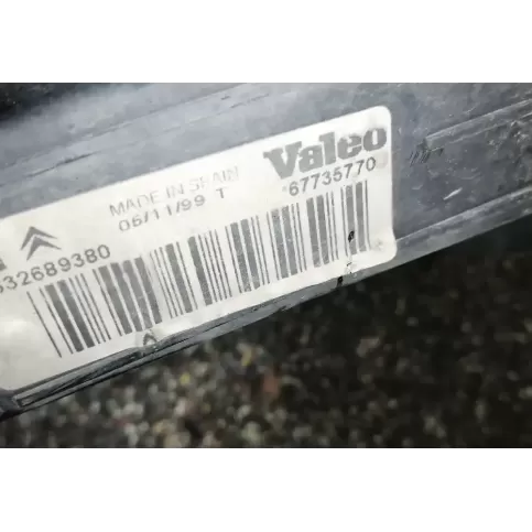 9632689380 фара передняя Peugeot 206 2002