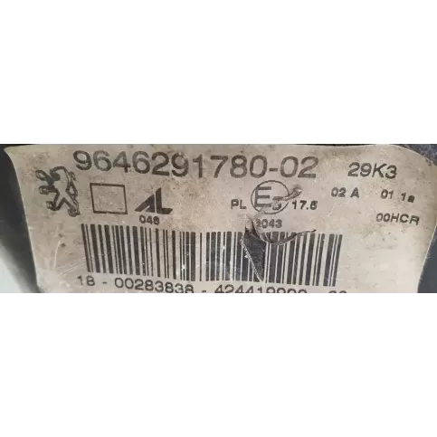 964629178002 фара передняя Peugeot 307 2003