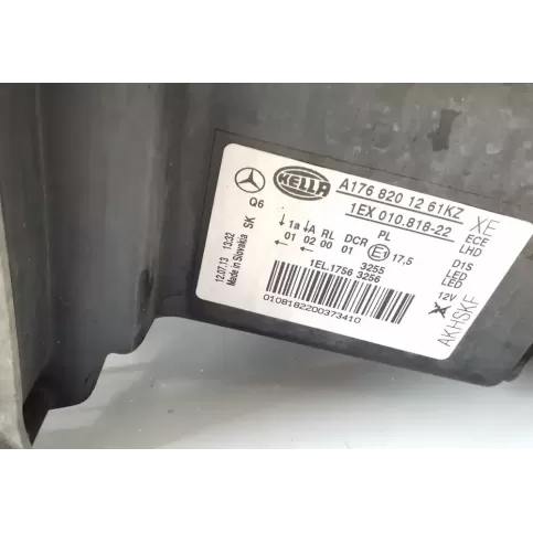 A1768201261KZ фара передняя Mercedes-Benz A W176 2014