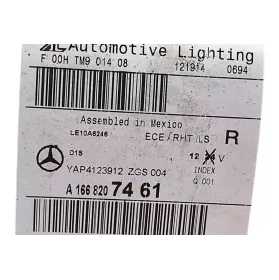 F00H10901408 фара передняя Mercedes-Benz GL X166 2015