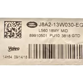J8A213W030EG фара передняя Land Rover Range Rover Velar 2018