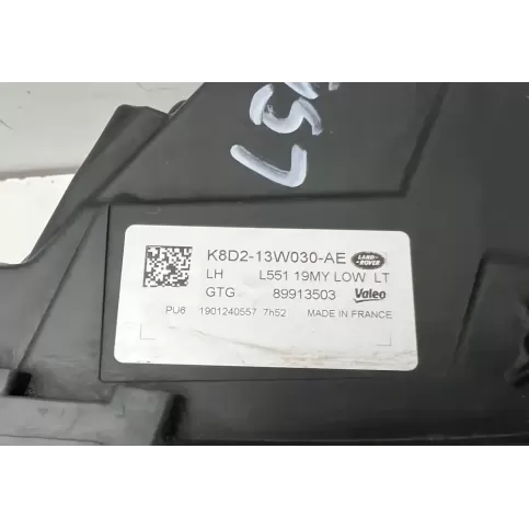 K8D213W030AE фара передняя Land Rover Range Rover Evoque L551 2018