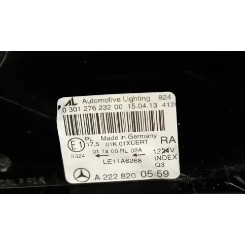 030127623200 фара передняя Mercedes-Benz S W222 2013